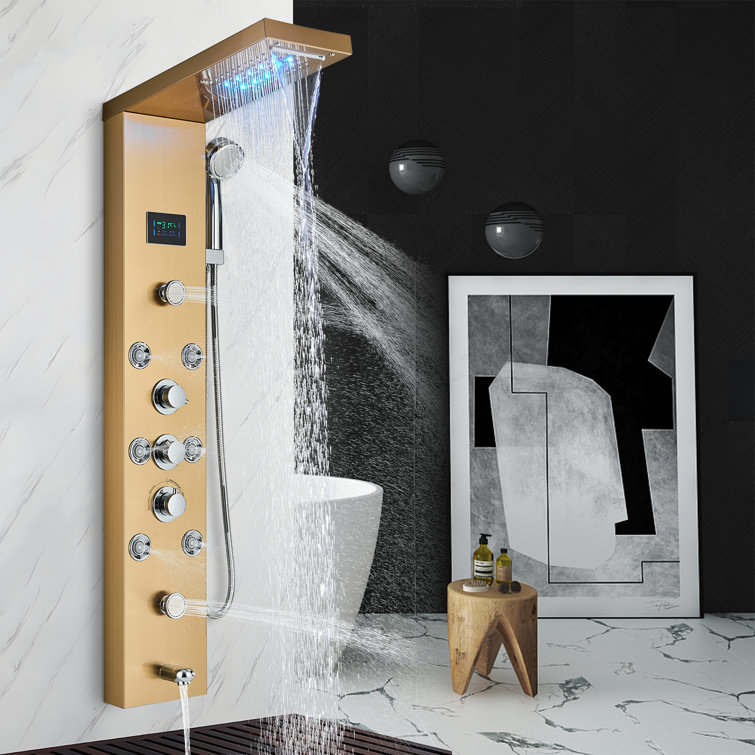 6-Jet buy Full Body Shower System Panel 48